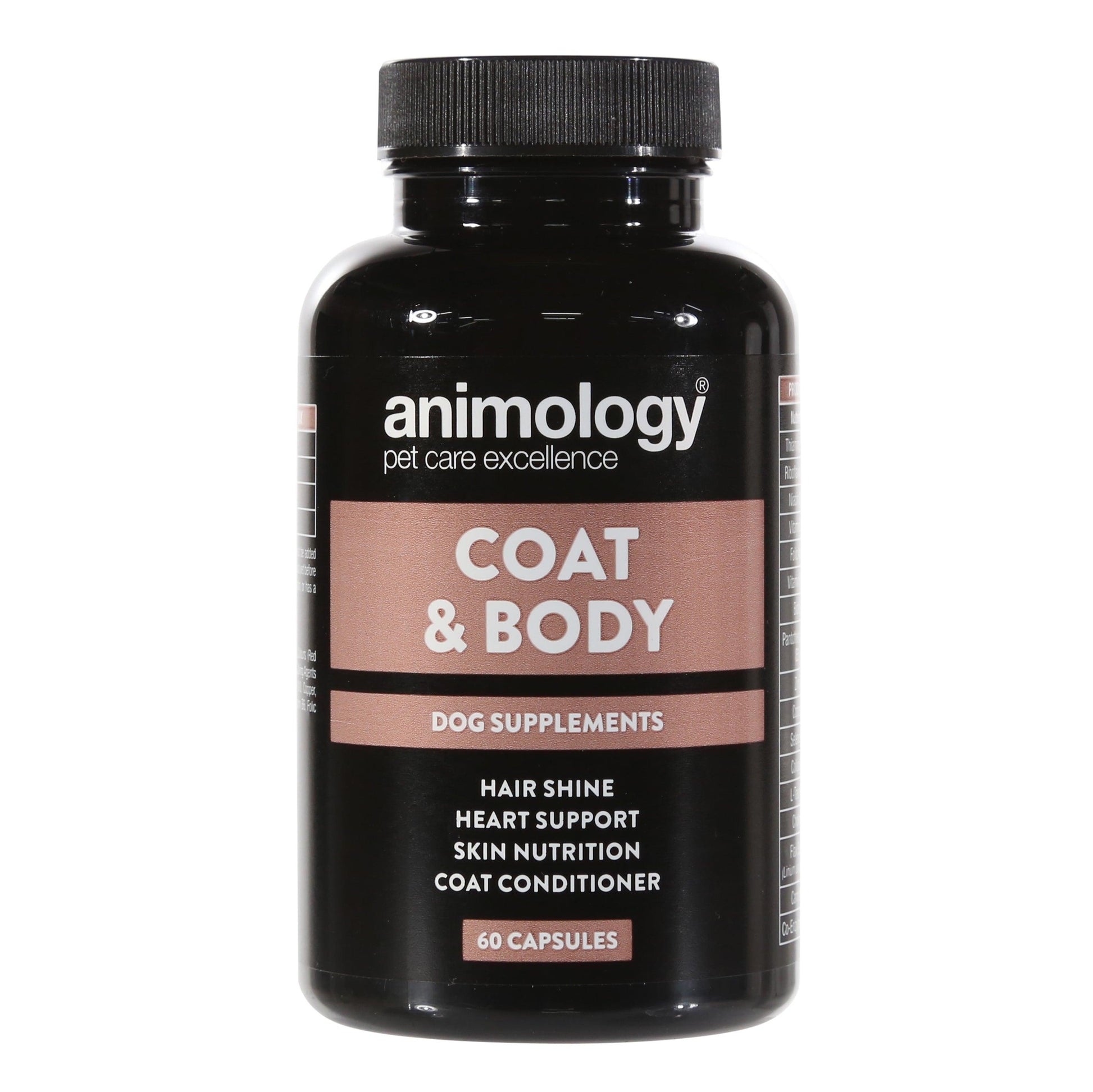 Animology Coat & Body x60 Caps x4 - North East Pet Shop Animology
