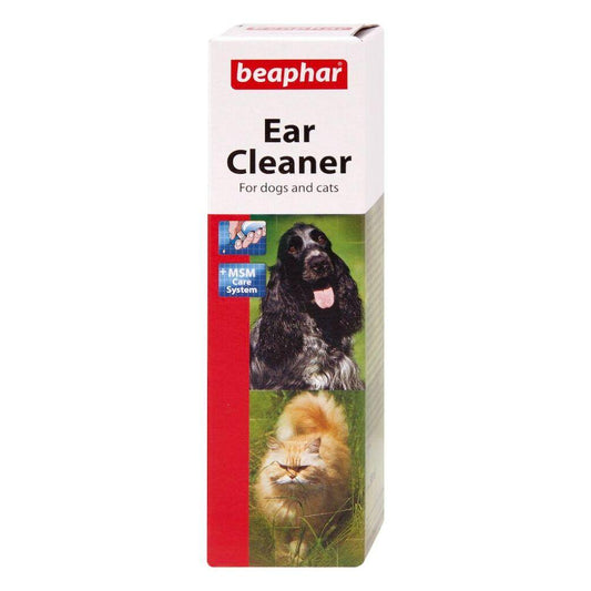 Beaphar Ear Cleaner Cat & Dog 3x50ml - North East Pet Shop Beaphar