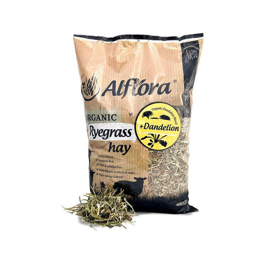 Alflora Organic Ryegrass Dandelion 1kg - North East Pet Shop Alflora