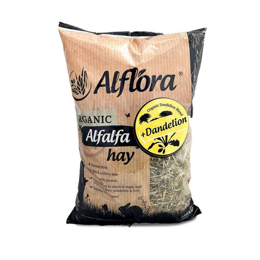 Alflora Organic Alfalfa Dandelion 1kg - North East Pet Shop Alflora