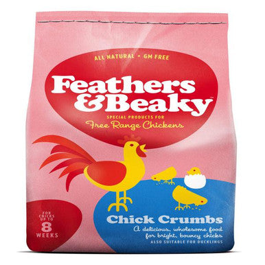 Feathers and Beaky Free Range Chicken Crumbs 4kg