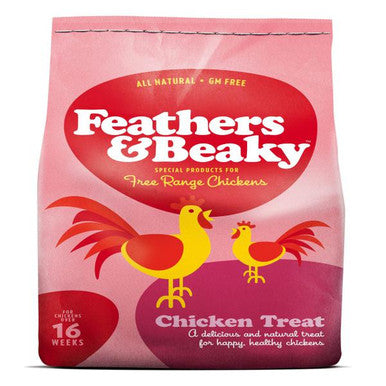 Feathers and Beaky Free Range Chkn Treat 5kg