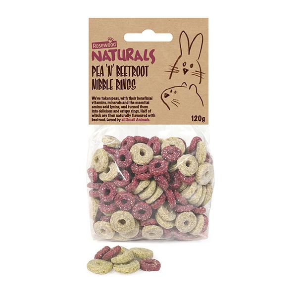 Pea 'n' Beetroot Nibble Rings