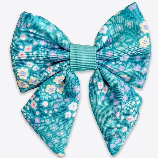 Wyld Cub - Dog Sailor Bow Tie: Notting Hill Mint