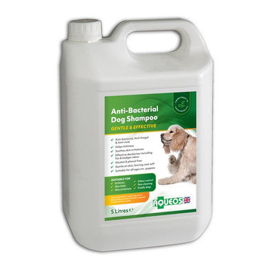 Aqueos Anti Bacterial Dog Shampoo 5L