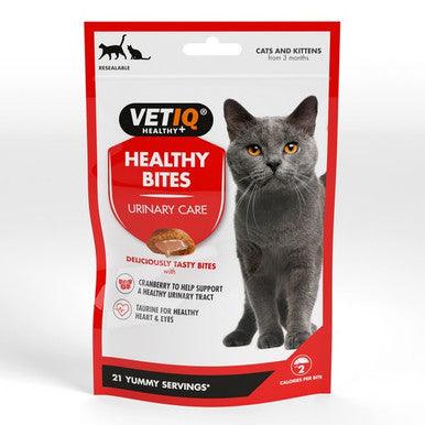 M & C VetIQ Healthy Bites Urinary Care Cat Treats 65g