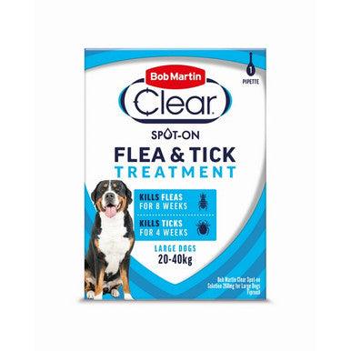 BM Clear Flea Clear Spot On for Large Dogs (1 Pipette)