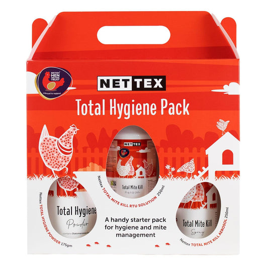 Net-Tex Poultry Total Hygiene Trial Pack - North East Pet Shop Net-Tex