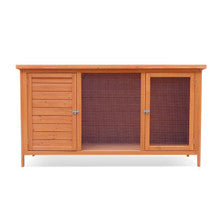 Harrisons Ulverston Single Hutch on legs natural 130x50x70cm