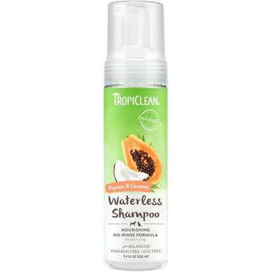 TropiClean Waterless Shampoo Papaya and Coconut 220ml