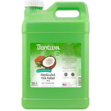 TropiClean Oatmeal and Tea Tree Shampoo Medicated 3.78l