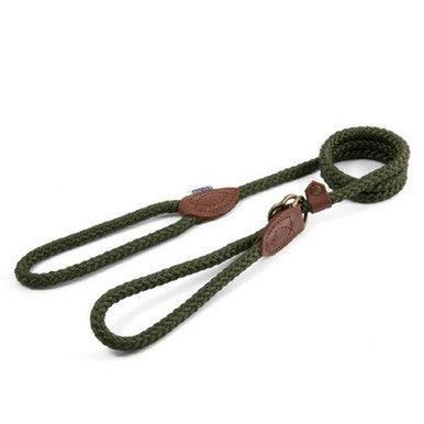 Ancol Heritage Greenslip lead with halter 1.5 Metre