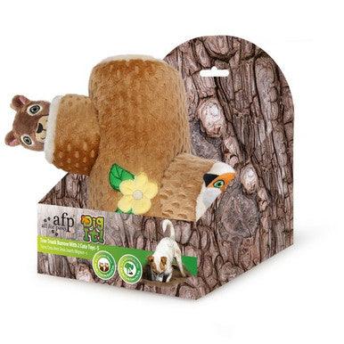 All For Paws Dig It Tree Trunk Burrow - M With 2 Cute Toys