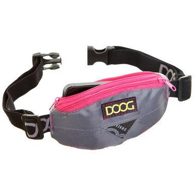 DOOG Mini Belt - Neon Grey with pink trim