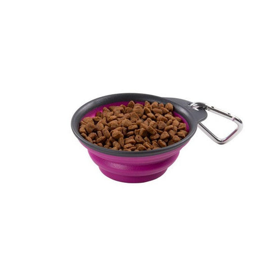 Dexas Collapsible Travel Cup Large Fuchsia