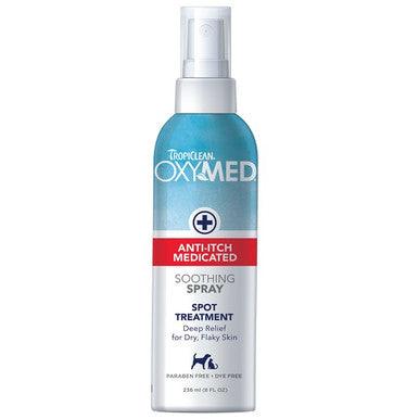 TropiClean OxyMed Hypoallergenic Anti Itch Spray for Dogs 236ml