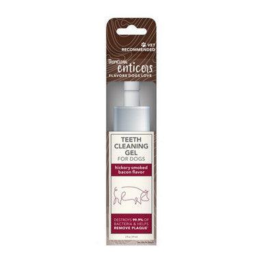 TropiClean Enticers Teeth Cleaning Gel for Dogs Smoked Bacon 59ml