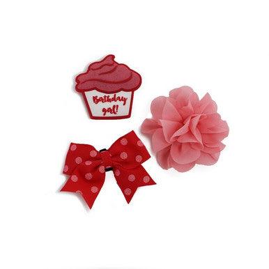 Ancol Its My Birthday Collar Accessories Pink