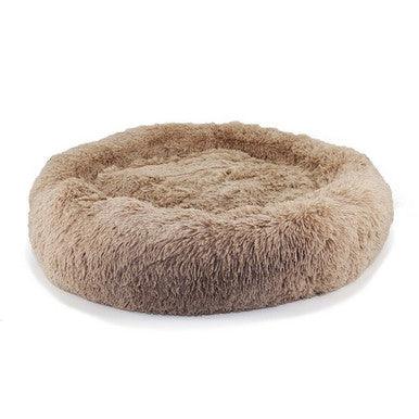 Ancol Super Plush Donut Bed 100cm Oatmeal