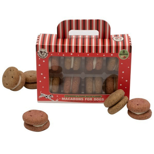 Laughing Dog Christmas Macaroons 8pk