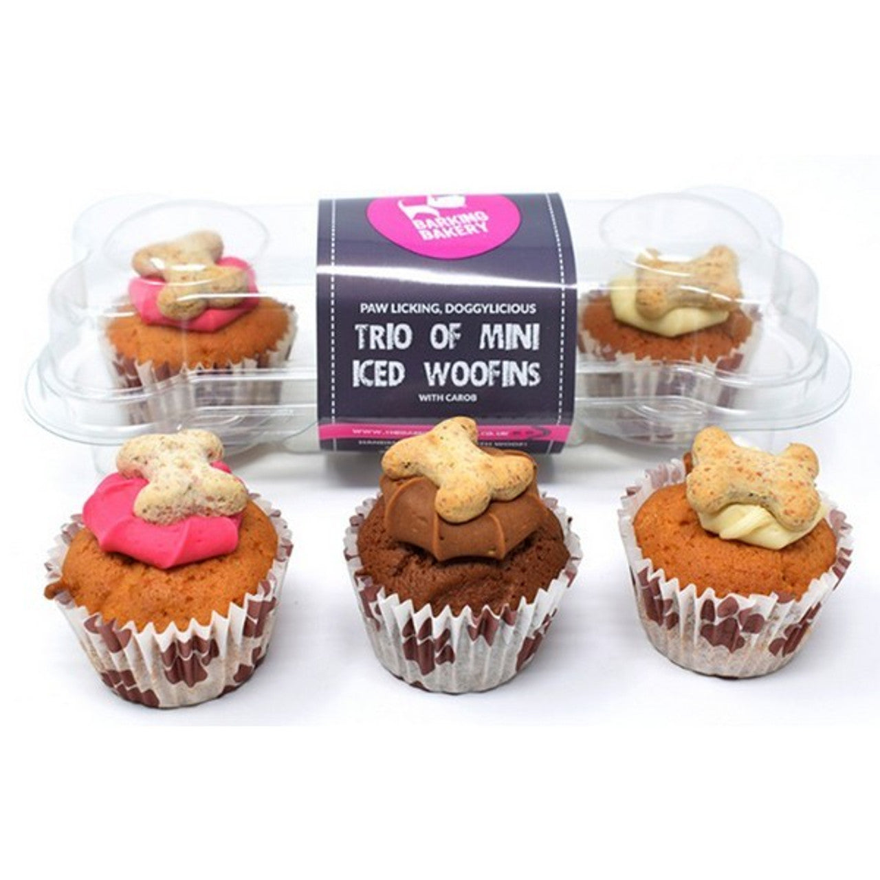 Barking Bakery Xmas Mini Iced Trios 43g