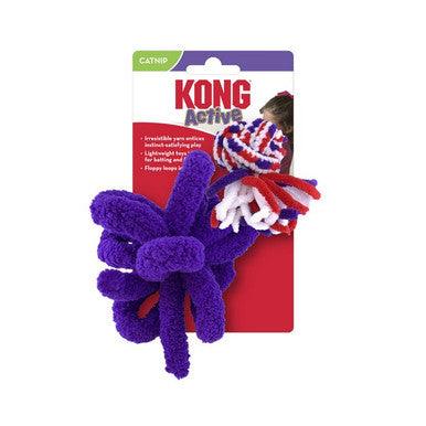 KONG Cat Active Rope Red & Purple