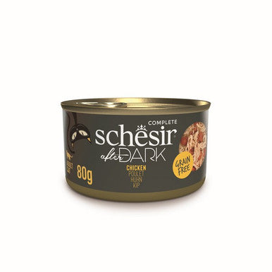 Schesir After Dark Wholefood Adult Cat Chicken 80g