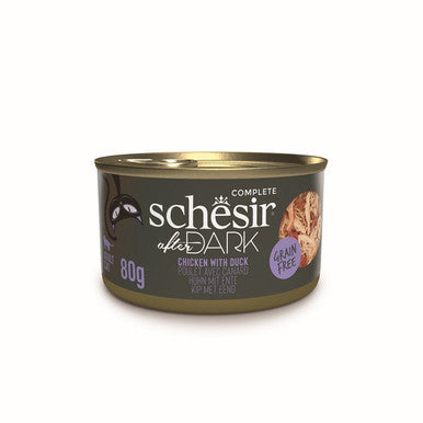 Schesir After Dark Wholefood Adult Cat Chicken & Duck 80g