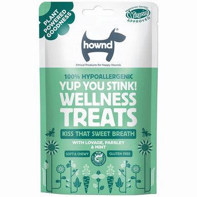 Hownd Yup You Stink! Plant Based Hypoallergenic Wellness Treats 100g