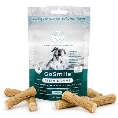 Blue Pet GoSmile Teeth & Gum Supplement Chicken 90g 7 pieces