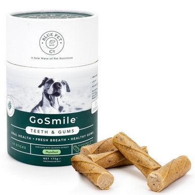 Blue Pet GoSmile Teeth & Gum Supplement Peanut Butter 175g 14 pieces