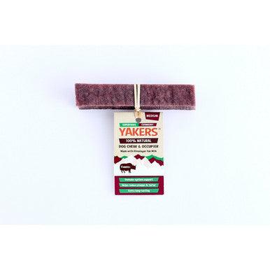 Yakers Cranberry Dog Chew Medium