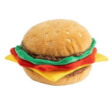 House of Paws Beef Burger Plush Toy 18cm