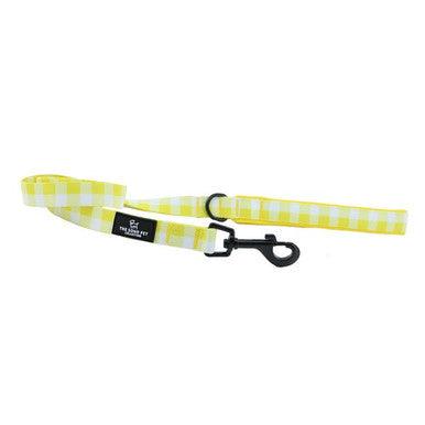 Ancol Soho Yellow Check Patterned Lead