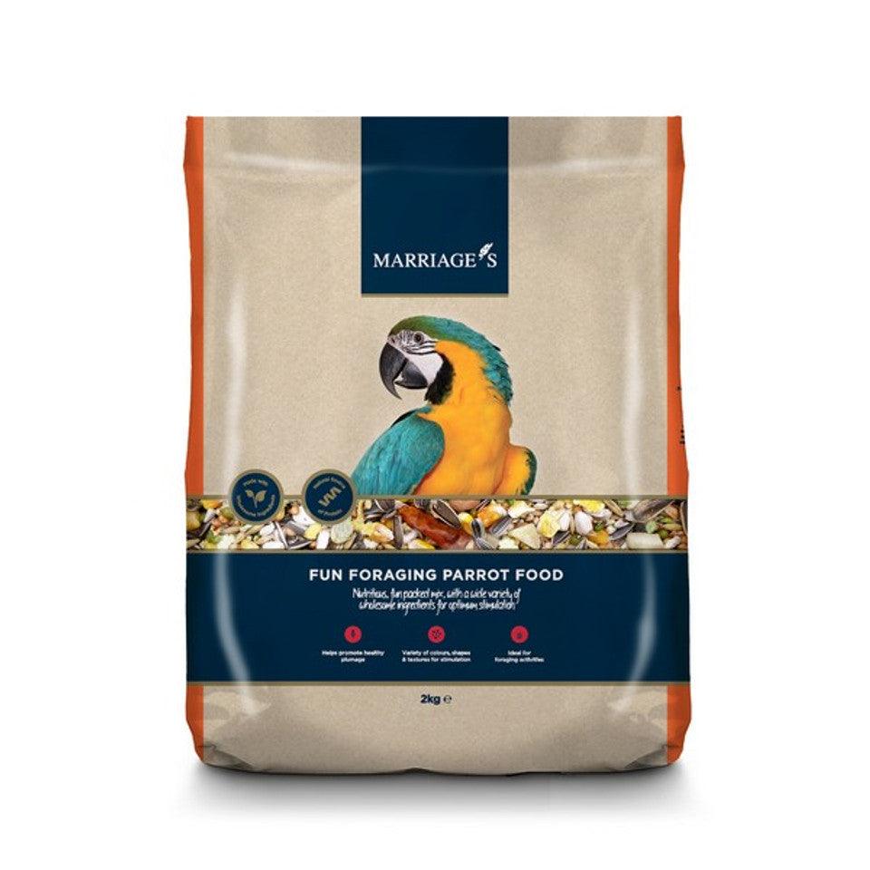 Marriages Fun Foraging Parrot Food 2Kg