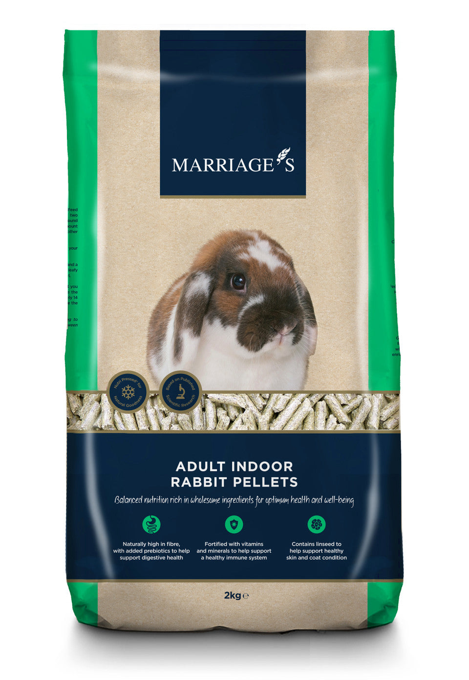 Marriages Adult Indoor Rabbit Pellets 2KG