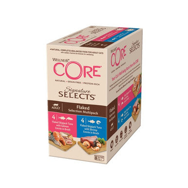 Wellness CORE Cat Wet Adult Tender Cuts Turkey Selection Multipack 6 x 85 g