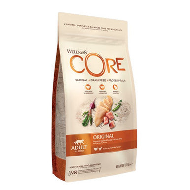 Wellness CORE Cat Dry Sterilised Original - Chicken with Turkey Recipe 1.75kg