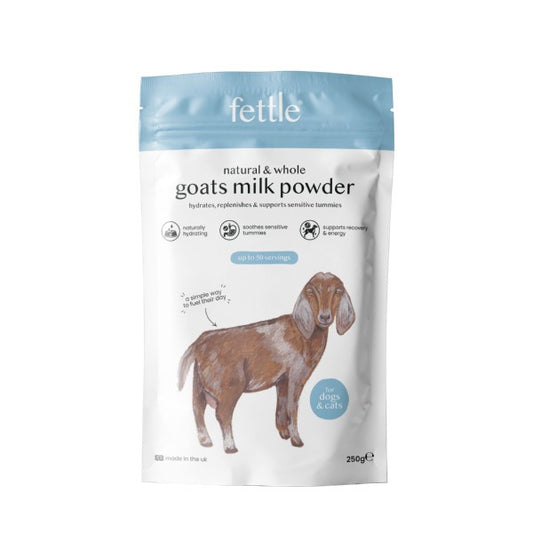 Fettle Natural and Whole Goats Milk Powder 250g
