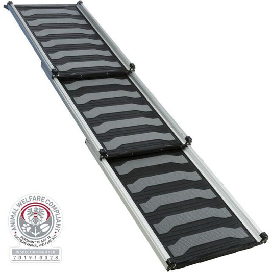 3-Step Telescope Ramp, aluminium/plastic/TPR - North East Pet Shop Trixie