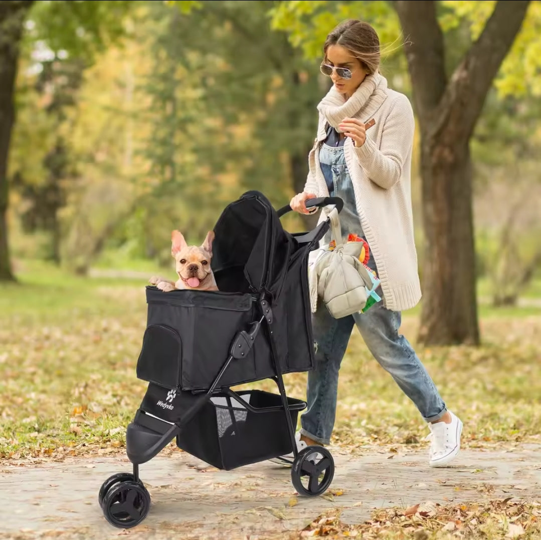 3 Wheel Dog Shack UK! Pushchair Stroller - North East Pet Shop Dog Shack UK