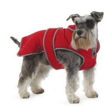 Ancol Stormguard Dog Coat Chest Protector Poppy Red Medium