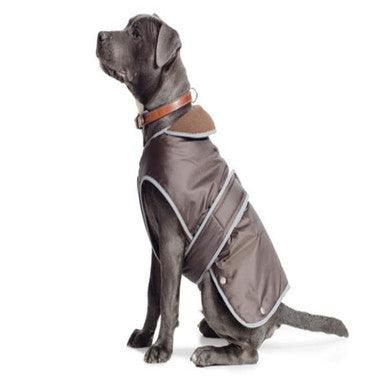 Ancol Stormguard Dog Coat Chest Protector Choc Large