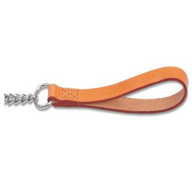 Ancol Heavy Chain Lead TH Handle Tan 76cm