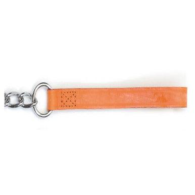 Ancol Extra Heavy Chain Lead Th Handle Tan 30