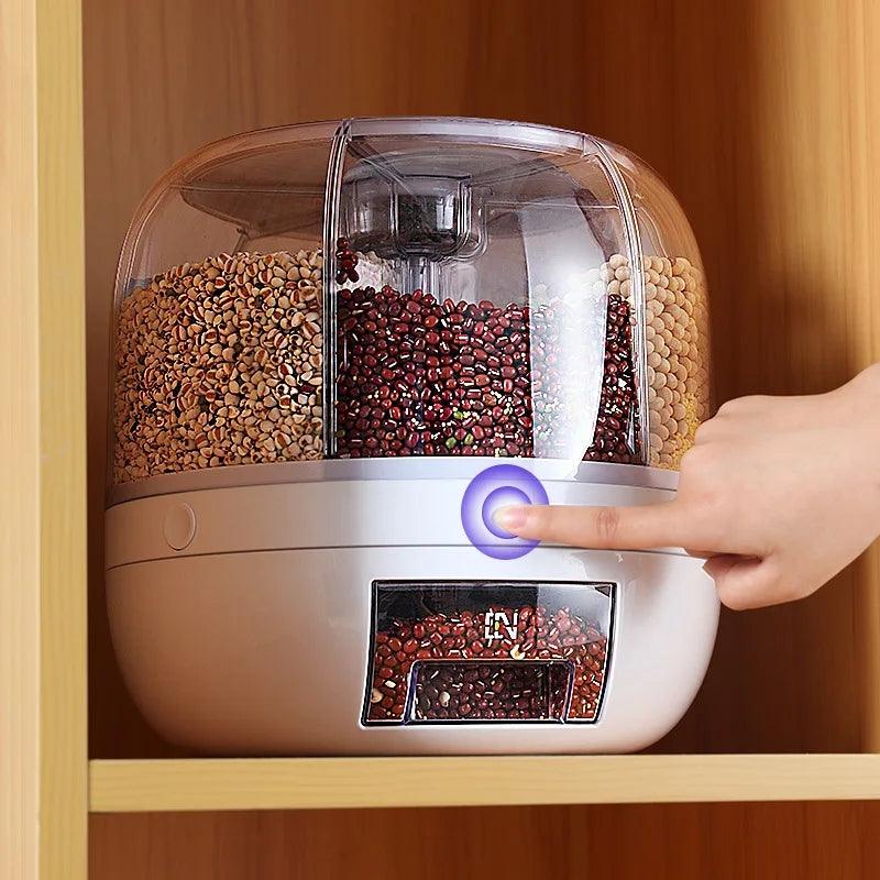 360° Rotating Pet Food Dispenser - Moisture-Proof Storage Container - North East Pet Shop North East Pet Shop 