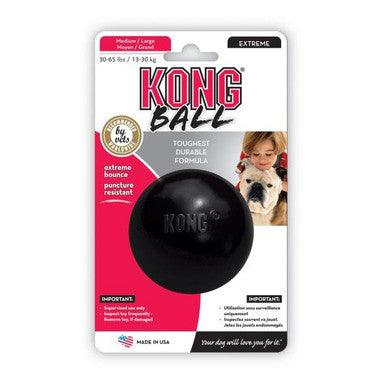 KONG Extreme Ball Black Medium/Large