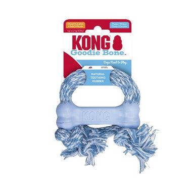 KONG Puppy Goodie Bone On Rope Extra Small