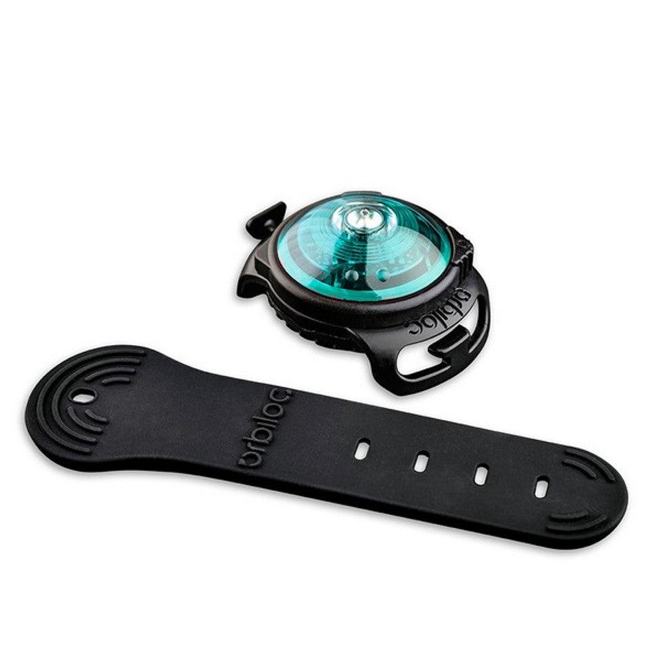 Orbiloc Dog Dual Safety Light Turquoise