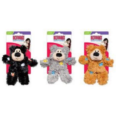 KONG Cat Softies Patchwork Bear